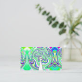 Ghost Alien (woorden toevoegen) Visitekaartje (Staand voorkant)