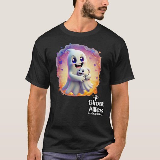 Ghost Allies Paranormal Ghost Love T-shirt (Voorkant)
