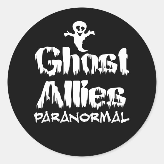 Ghost Allies Paranormal Stickers Circle (Voorkant)