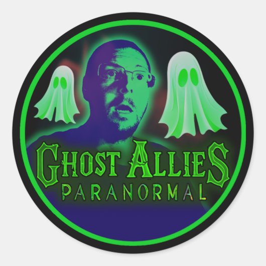Ghost Allies Paranormal Stickers NIEUW LOGO GROOT (Voorkant)