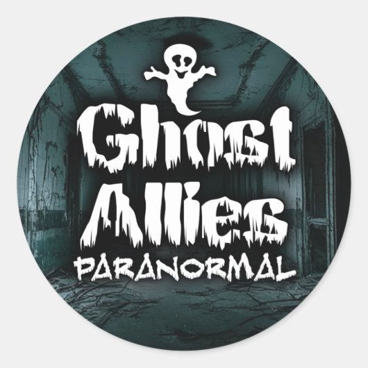 Ghost Allies Paranormale Stickers - KLEIN (Voorkant)
