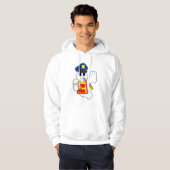 Ghost als politieagent met klokkenluider hoodie (Voorkant volledig)