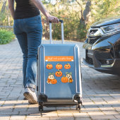 Ghost and Pumpkin Boos Sticker Sheet (Koffer Insitu)