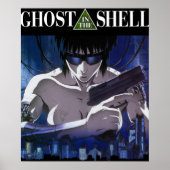Ghost-anime in de shell klassieke poster (Voorkant)