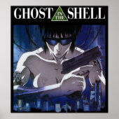 Ghost-anime in de shell klassieke poster (Voorkant)