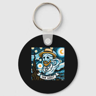 Ghost Art Teacher Halloween Sleutelhanger