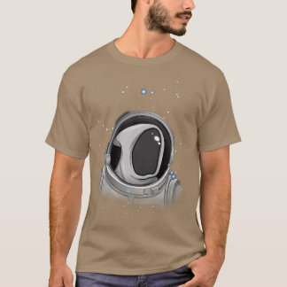 Ghost Astronaut Space Halloween Astronaut Ghost T-shirt