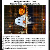 Ghost at Haunted Halloween Bar EA2R Decoupage Tissuepapier