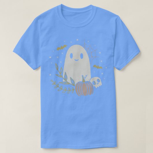 Ghost Autumn Herfst Halloween1855 T-shirt (Design voorkant)
