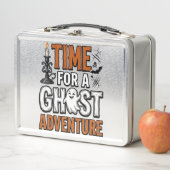 Ghost Avontuur Halloween Vintage Typografie Ontwer (In situ)