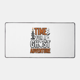 Ghost Avontuur Halloween Vintage Typografie Ontwer Bureaumat