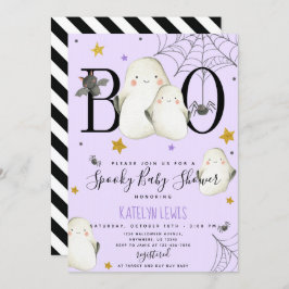Ghost Baby shower Uitnodiging