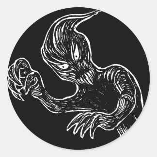 Ghost Badge Ronde Sticker