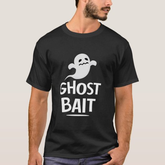 Ghost Bait Funny Halloween Spooky Ghost T-shirt (Voorkant)