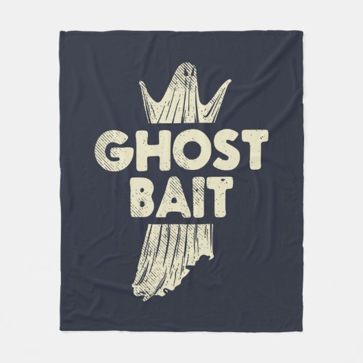 Ghost Bait Paranormal Investigation Fleece Deken (Voorkant)