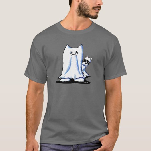 Ghost Bandit Westies Basic Donker T-shirt (Voorkant)