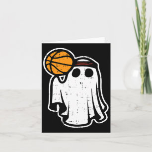 Ghost Basketbal Halloween Kostuum Spook Geest Me Kaart