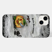 Ghost, Bat en Cat, Happy Halloween. Case-Mate iPhone Case (Achterkant (horizontaal))