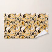 Ghost Bats en Pumpkins Halloween Bath Towel Set Bad Handdoek (Handdoek)