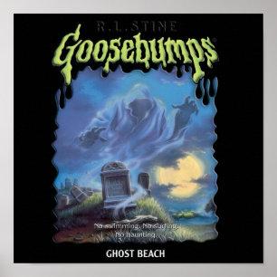 Ghost Beach Goosebpompen Poster
