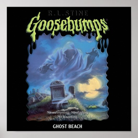 Ghost Beach Goosebpompen Poster (Voorkant)