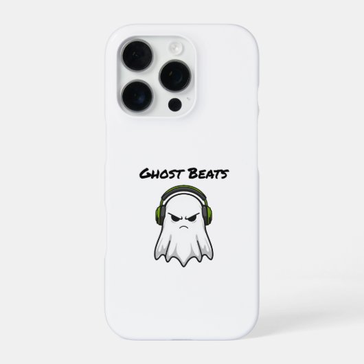 Ghost Beats iPhone Hoesje (Achterkant)
