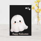 Ghost & Bee “Happy Halloween” kaart (binnenkant bl (Gele Bloem)