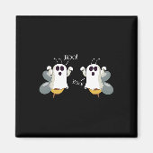 Ghost Bees Gezegde Boo Fun Halloween Kostuum Vrouw Magneet (Voorkant)