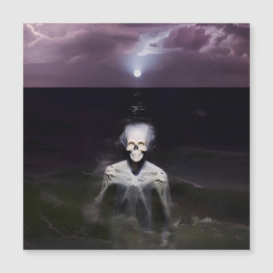 Ghost bij Zee - olieverfschilderij