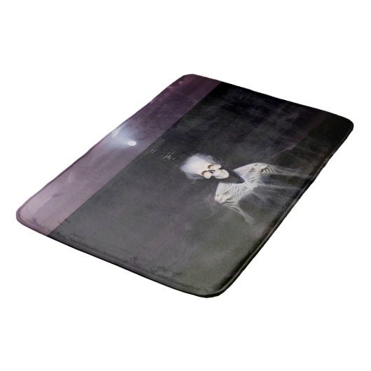 Ghost bij Zee - olieverfschilderij Badmat (Gekanteld)