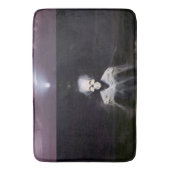 Ghost bij Zee - olieverfschilderij Badmat (Voorkant Verticaal)