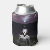 Ghost bij Zee - olieverfschilderij Blikjeskoeler (Blikje Voorkant)