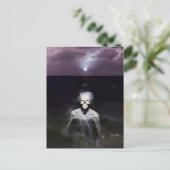 Ghost bij Zee - olieverfschilderij Briefkaart (Staand voorkant)