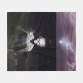 Ghost bij Zee - olieverfschilderij Fleece Deken (Voorkant (Horizontaal))