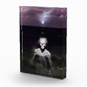 Ghost bij Zee - olieverfschilderij Fotoblokken (Rechts)