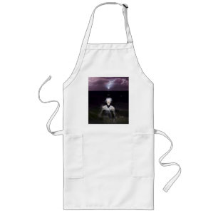 Ghost bij Zee - olieverfschilderij Lang Schort