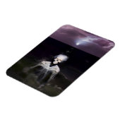 Ghost bij Zee - olieverfschilderij Magneet (Linkerzijde)