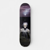 Ghost bij Zee - olieverfschilderij Persoonlijk Skateboard (Voorkant)