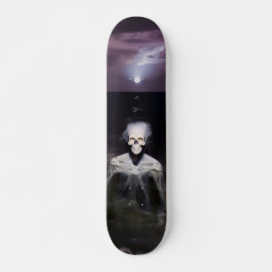 Ghost bij Zee - olieverfschilderij Persoonlijk Skateboard