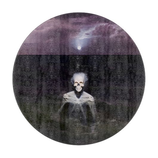 Ghost bij Zee - olieverfschilderij Snijplank (Voorkant)