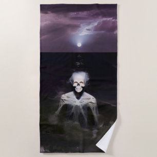 Ghost bij Zee - olieverfschilderij Strandlaken