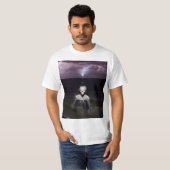 Ghost bij Zee - olieverfschilderij T-shirt (Voorkant volledig)