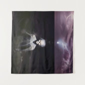 Ghost bij Zee - olieverfschilderij Wandkleed (Voorkant (horizontaal))