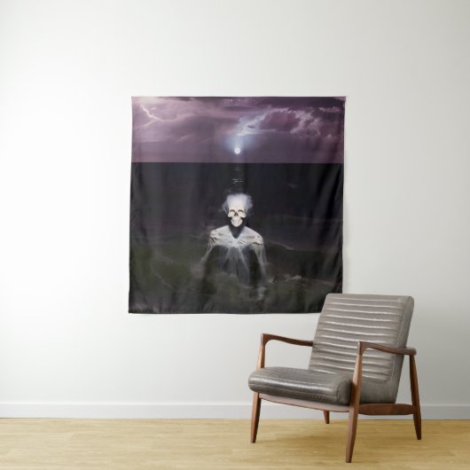 Ghost bij Zee - olieverfschilderij Wandkleed (In situ)