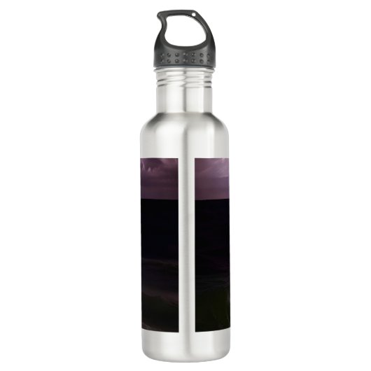 Ghost bij Zee - olieverfschilderij Waterfles (Achterkant)