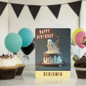 Ghost Birthday Kaart