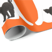 Ghost Black Cat inpakpapier (Rol Hoek)