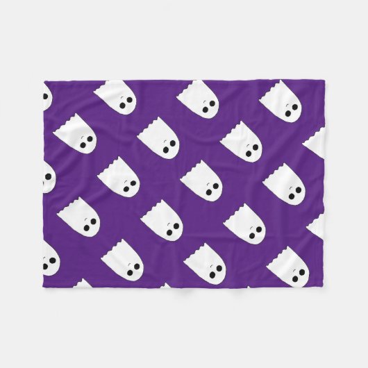 Ghost Blanket Fleece Deken (Voorkant (Horizontaal))