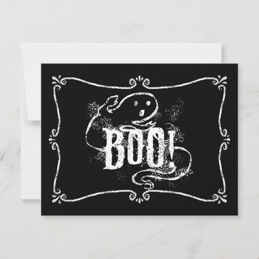 Ghost Boo Aankondiging (Voorkant)