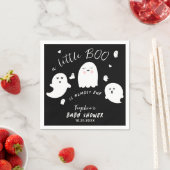 Ghost Boo Gender Neutraal Halloween Baby shower Servet (Insitu)
